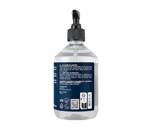 Fuck & Fist Silicone-Based Lubricant 500ml - Long-Lasting, Non-Sticky Formula