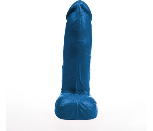 Hoenir L Blue - Anatomical Intimate Device with Suction Cup 20 cm
