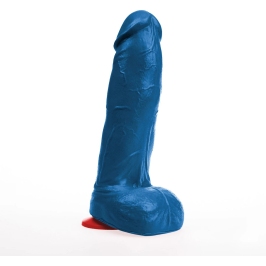 Hoenir L Blue - Anatomical Intimate Device with Suction Cup 20 cm Hoenir L Blue - Anatomical Intimate Device with Suction Cup 20 cm