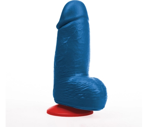 Dagr S Blue Intimate Device with Thick Anatomical Design 16 cm PVC