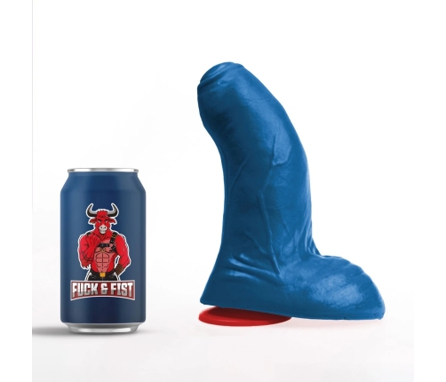 Buri M Blue Curved Model 17 cm with Suction Base PVC System