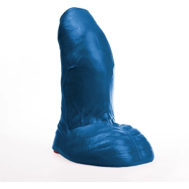 Buri L Blue Model - Anatomical Curved Intimate Device 22 cm PVC