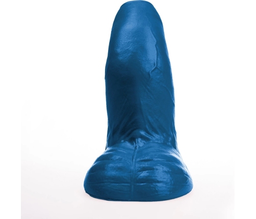 Buri XL Blue Curved Model PVC Intimate Machine with Suction Base 27cm