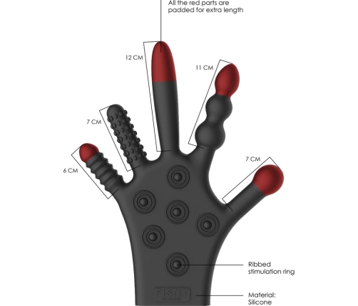 Silicone Stimulation Glove