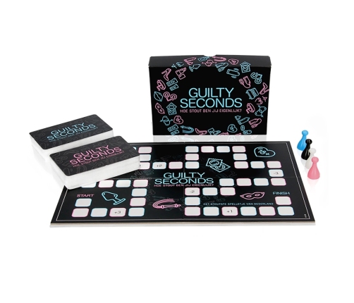 Guilty Seconds Party Game - Fast-Paced Team Challenge for Adults 16+