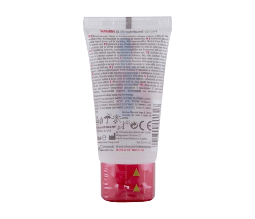 Warming Glide Liquid Pleasure - Waterbased Lubricant - 1 fl oz / 30 ml
