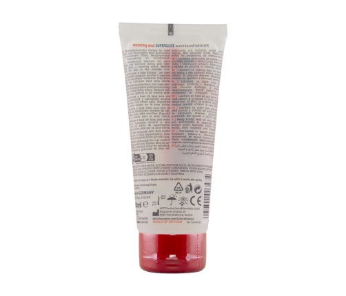 Anal Superglide Warming Liquid Pleasure - Waterbased Lubricant - 3 fl oz / 100 ml