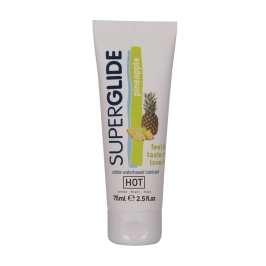 Superglide - Edible Waterbased Lubricant - Pineapple - 3 fl oz / 75 ml