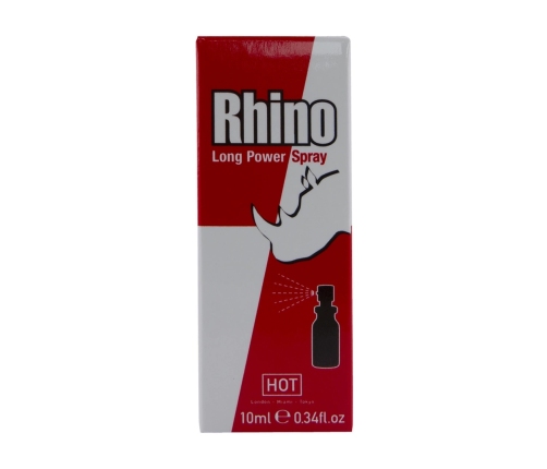 Rhino - Long Power Spray / Stimulating Spray - 0.3 fl oz / 10 ml