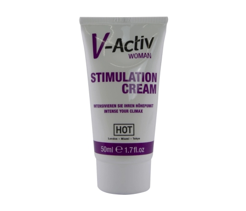 V-Activ - Stimulation Cream for Women - 2 fl oz / 50 ml