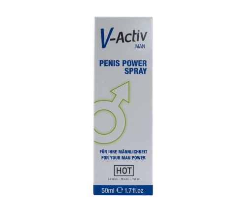 V-Activ - Penis Power Spray for Men - 2 fl oz / 50 ml