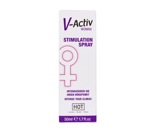 V-Activ - Stimulation Spray for Women - 2 fl oz / 50 ml