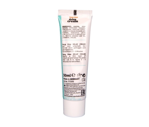 Delay cream - 1 fl oz / 30 ml