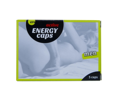 HOT Energy Caps Active Men - kapsułki z guarany i kardamonu 5 szt.