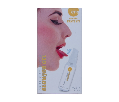 Oral Optimizer - Deepthroat Gel - Vanilla - 2 fl oz / 50 ml
