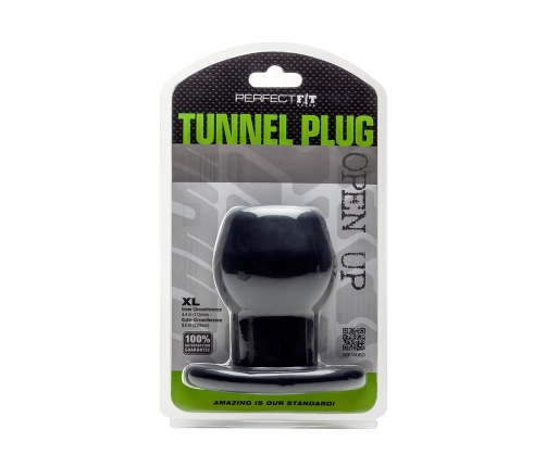 Perfect Fit Tunnel Plug XL - Transparent Hollow Intimate Accessory
