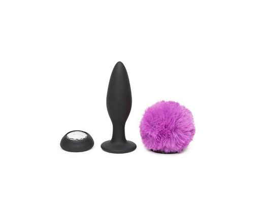 Lovehoney Happy Rabbit Vibrating Plug with Faux Bunny Tail, USB Rechargeable