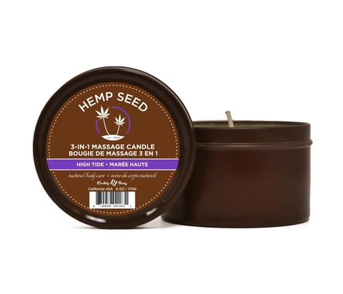 Earthly Body Świeca do masażu 3w1 High Tide 170g naturalne olejki