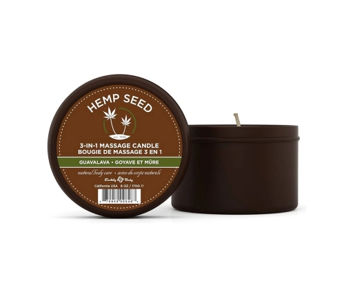 Guavalava massage candle - 6 oz / 170 gr