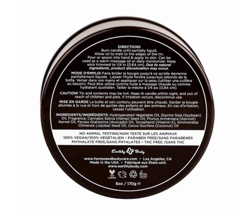 Guavalava massage candle - 6 oz / 170 gr