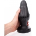 Hung System Corny Large Black Plug 22.5 cm x 9 cm Suction Base