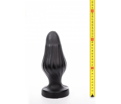 Hung System Corny Large Black Plug 22.5 cm x 9 cm Suction Base