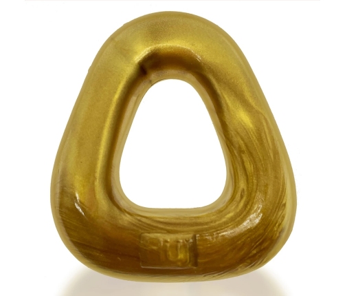 Hunkyjunk Zoid Trapezoid Lifter Comfort Ring Bronze Metallic