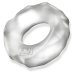 Hunkyjunk Fractal Tactile Ring Clear Ice - Flexible Plus+Silicone System