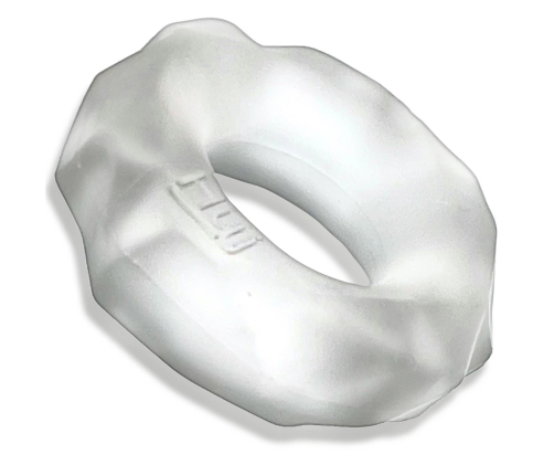 Hunkyjunk Fractal Tactile Ring Clear Ice - Flexible Plus+Silicone System