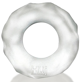 Hunkyjunk Fractal Tactile Ring Clear Ice - Flexible Plus+Silicone System