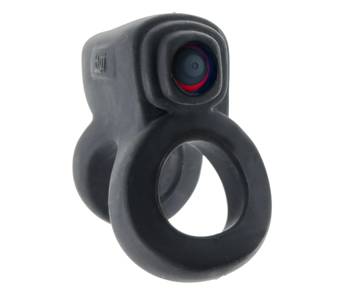 Revhammer Shaft Vibe Ring Tar Ice/Red - Vibrating Shaft-Top System by Hunkyjunk