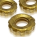 Hunkyjunk Super Huj 3-Pack Stretchy Rings Bronze Metallic Set