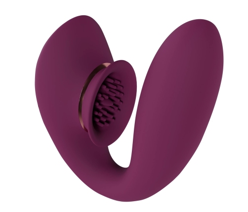 Twitch 3 - Rechargeable Vibrator and Suction - Burgundy