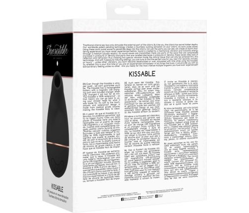 Kissable - Sucking Vibrator