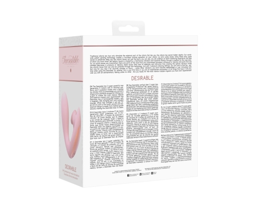 Desirable - Bendable Air Pulse Vibrator