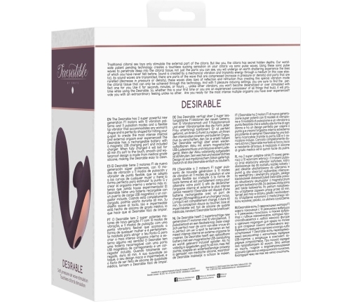 Desirable - Bendable Air Pulse Vibrator