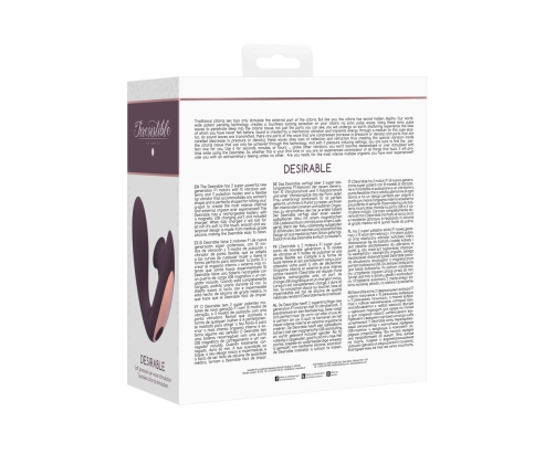 Desirable - Bendable Air Pulse Vibrator