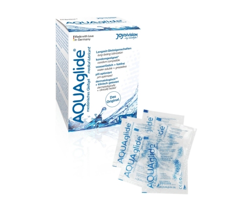 AQUAglide Neutral Water-Based Lubricant 50 Sachets x 3 ml Medical Formula