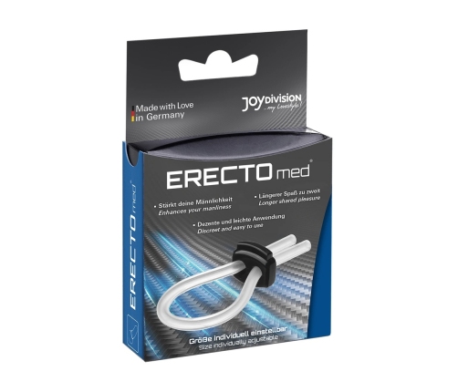 ERECTOmedring Adjustable Comfort Intimate Support Ring Black