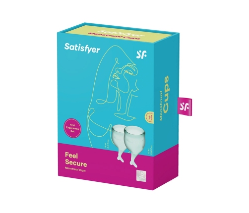 Feel Secure Menstrual Cup - Hygienic, Discreet Travel Model