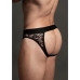 Lace Open Back Brief - S/M