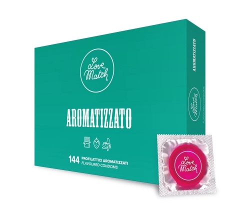 Aromatizzato - Flavored Condoms - 144 Pieces