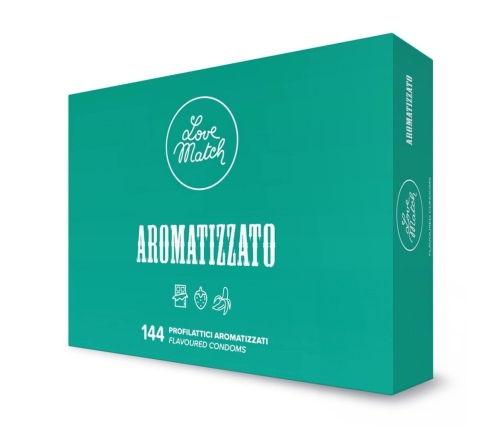 Aromatizzato - Flavored Condoms - 144 Pieces