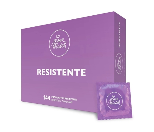 Resistente - Strong Condoms - 144 Pieces