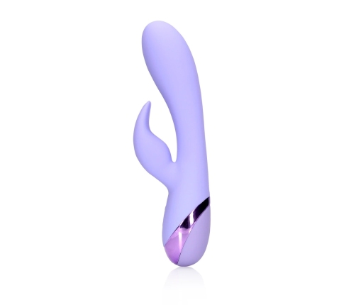 Smooth Silicone Rabbit Vibrator - Digital Lavender