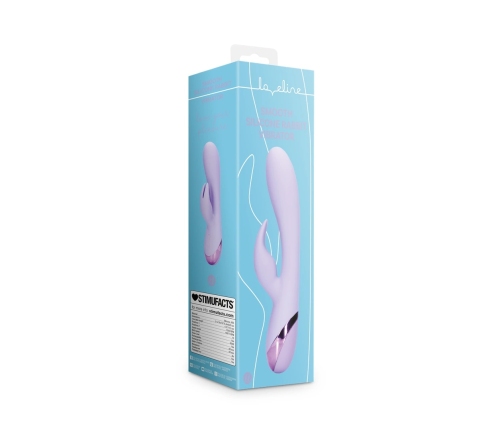 Smooth Silicone Rabbit Vibrator - Digital Lavender