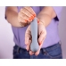 Ultra Soft Silicone G-Spot Vibrator - Basalt Grey