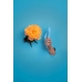 Ribbed Ultra Soft Silicone Rabbit Vibrator - Glacial Blue