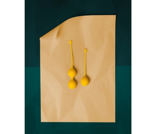 Silicone Kegel Balls Training Set - Carambola