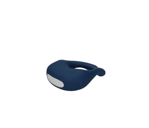 Pointed Vibrating Cock Ring - Baltic Blue